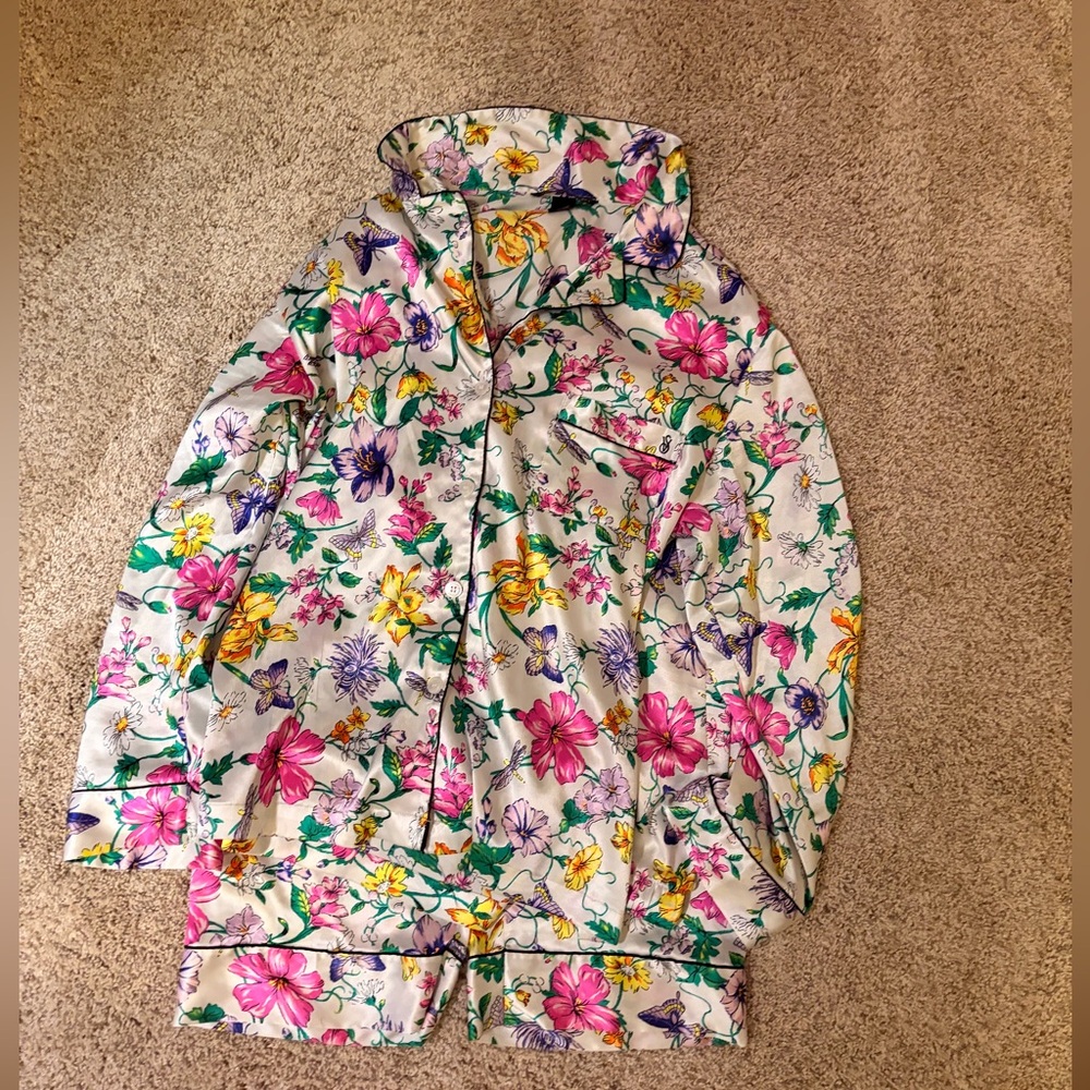 Floral Victoria Secret Pajama set